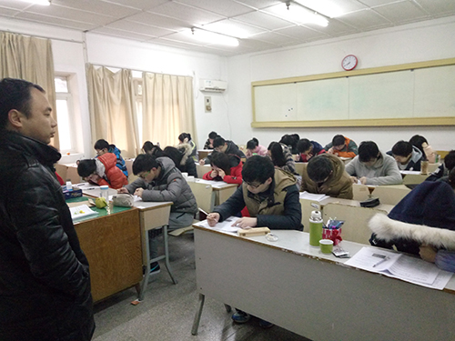 慧考试学员参加2016南京市一模考试